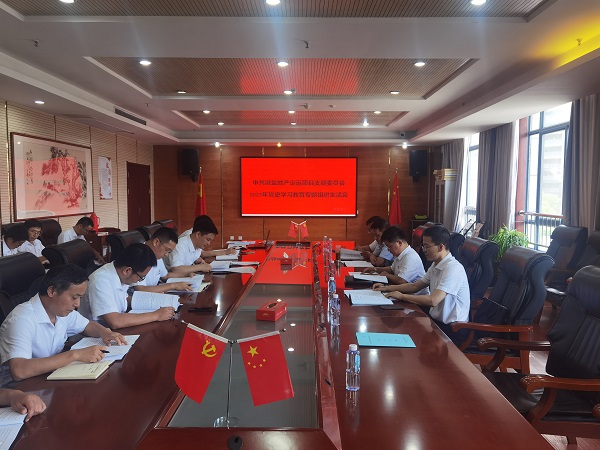 高廣飛督導徽鹽地產(chǎn)集團定遠項目黨支部組織生活會(huì )